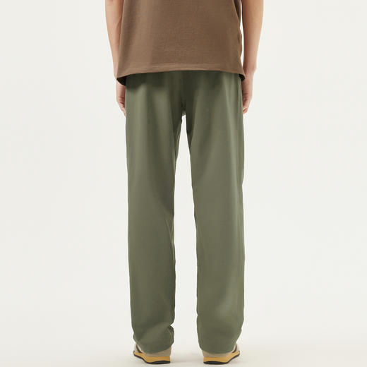 gxg.jeans男装 绿色分割设计两穿抽绳束脚休闲长裤男 25年春热卖 商品图3