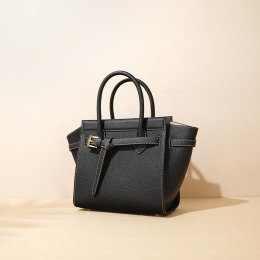 【预售3天】高级感大容量纯色托特包翅膀包质感手提通勤包M7927A 商品图5