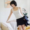 丝滑方领桑蚕丝背心 60S桑蚕丝莫代尔长绒棉混纺女士背心 时尚方领百搭丝滑凉感吊带 商品缩略图3