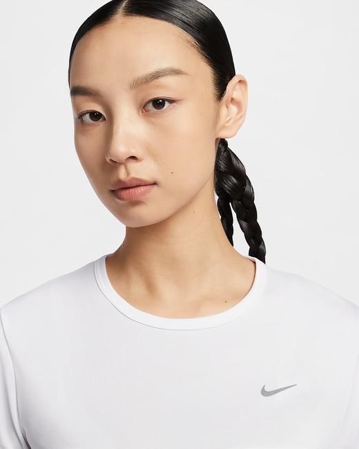 Nike 耐克Tempo Dri-FIT 女子速干短袖跑步上衣HQ0649-100 商品图2