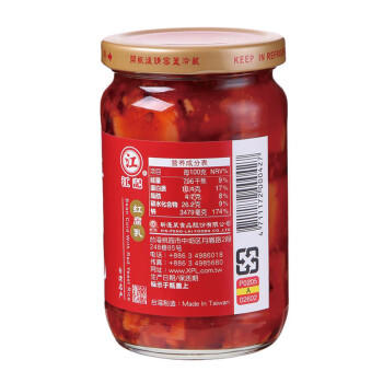 蒂安江记中国台湾 红曲豆腐乳 370g/瓶 红腐乳下饭菜 新旧包装 /粮油调味 /调味品 /西式酱料 商品图0