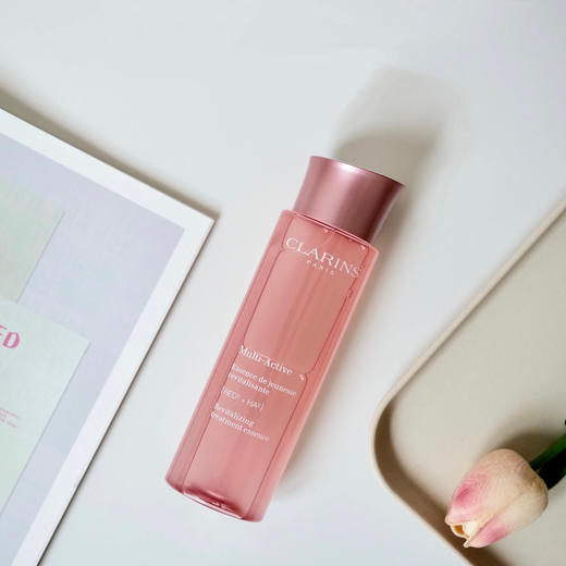 Clarins娇韵诗赋活少女水乳套装 新版粉水200ml 粉乳100ml 商品图2