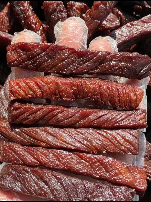 内蒙古阿希泰风干牛肉干  原切 越嚼越香  纹路可以拉丝！内带独立小包 传统工艺制作 商品图3