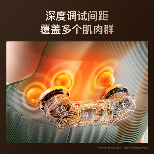 象术W4腰部按摩器肩颈按摩仪颈椎按摩器家用车载靠垫 商品图4