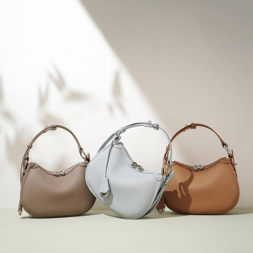 【预售3天】2025新款简约单肩包高级感小众设计斜挎包女FD9978 商品图2