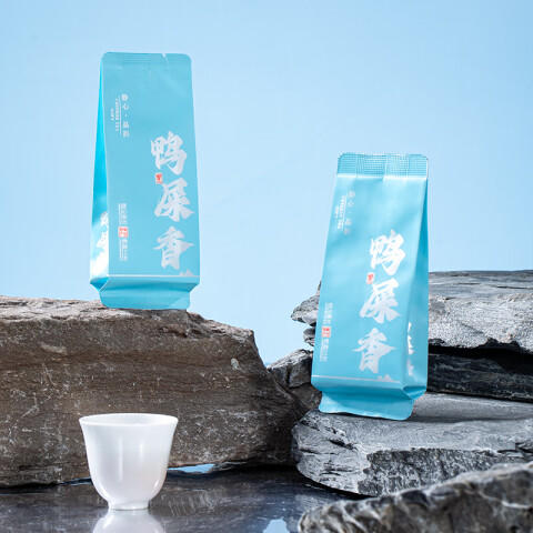 【香气馥郁】樟林红头船单丛系列一帆风顺（蓝金龙）鸭屎香 蓝金色 商品图4