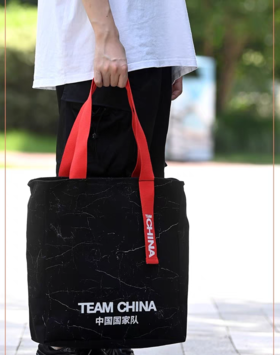 拼色便携单肩手提袋