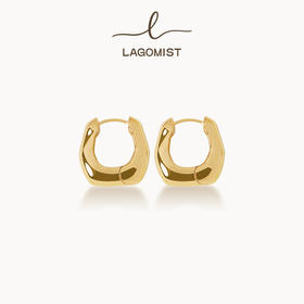 【Lagomist】拿铁系列 | 金/银牛奶耳圈