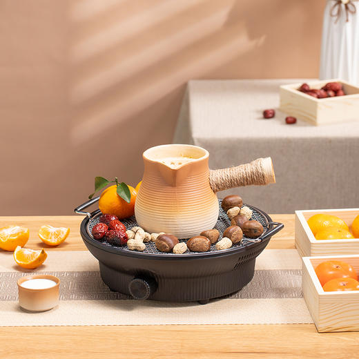 山水（SANSUI）电陶炉(煮茶围炉带玻璃壶、烤网)ST-20HG14 商品图4