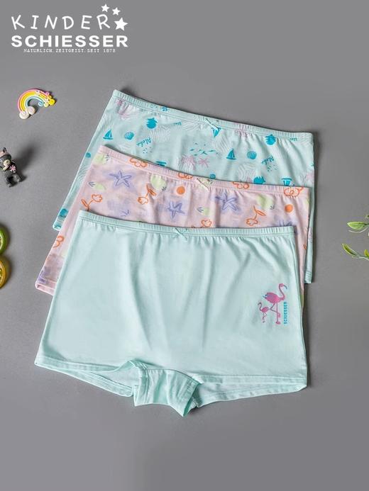 SCHIESSER德国舒雅儿童女童夏日海洋系列莫代尔面料平角小裤单条装 3F/24326T 商品图1