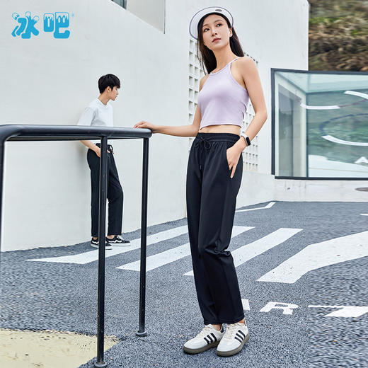【冰吧 】情侣款冰羽丝速干裤，升级原纱面料，速干凉感，像把凉风穿在身上一样凉快 商品图5