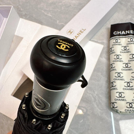 夏季特惠💰230 香奈儿 夏季新款 全自动折叠晴雨伞 商品图2