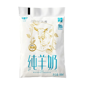 TD九羊甄选180g袋装纯羊奶