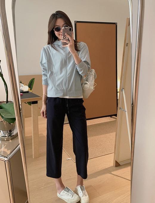 董洁直播间同款小O防晒轻薄速干衫短款宽松休闲上衣 商品图7