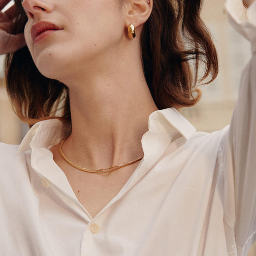 【Lagomist】拿铁系列 | 金/银咖啡蛇骨链 商品图4