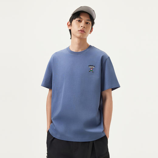 gxg.jeans男装 多色趣味印花时尚简约圆领短袖T恤男生  25夏热卖 商品图2