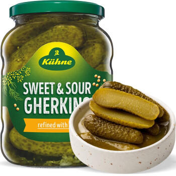 冠利酸甜青瓜670g 德国原装进口酸黄瓜 面包三明治西餐配菜腌黄瓜即食 /粮油调味 /调味品 /榨菜/酱腌菜 商品图2