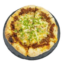 蒜蓉猪肉沫披萨