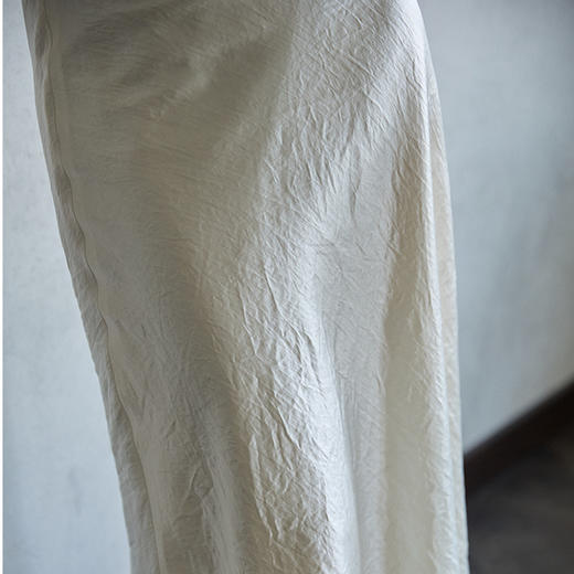 醋酸缎面鎏光垂感半身裙轻盈雾光暗纹A版大长优雅气质显瘦 商品图3