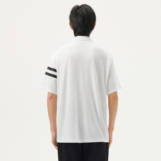 gxg.jeans男装  多色撞色条纹商务翻领短袖T恤POLO衫 25年夏热卖 商品图2