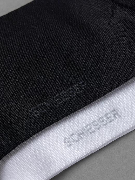 【棉蚕丝】SCHIESSER德国舒雅铂雅男士莫代尔棉蚕丝中筒袜95/24923K 商品图4
