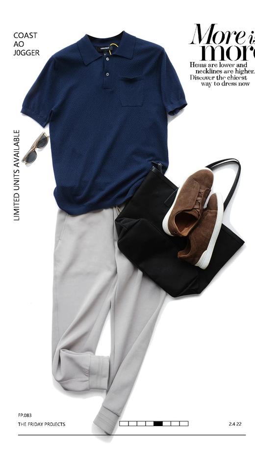 原单英国轻奢级高端纹理针织POLO精梳棉双纱透气精英衫 商品图11