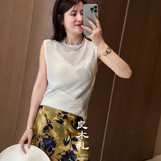 【现货】良木礼亚麻编织背心093 商品图0