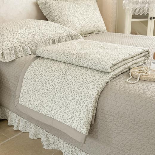 林夕-韩式水洗棉田园碎花被套200*230/床盖230*250床盖五件套-花韵倾城【CP】 商品图3