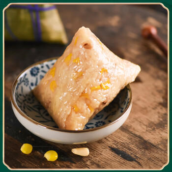 中之杰吉林老字号粽子礼盒送礼杰喜乐鲜肉粽蜜豆速食早餐6味12粒1200g 商品图1