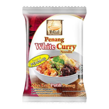MyKuali 槟城白咖喱方便面110克*1袋 马来西亚进口泡面速食方便面袋装 /粮油调味 /方便食品 /方便面 商品图6