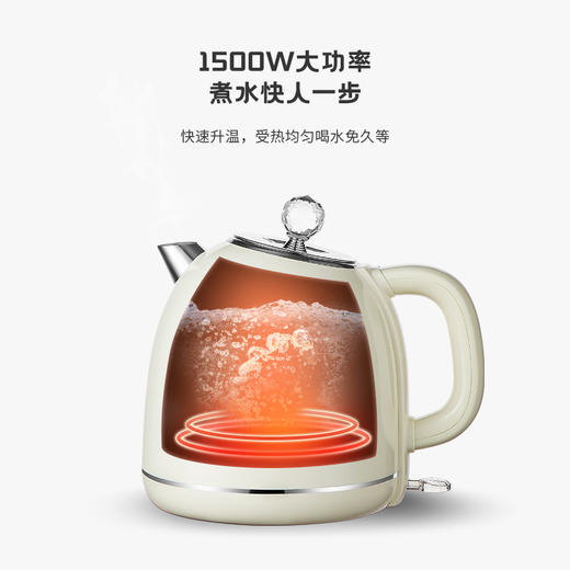 山水（SANSUI）1.7L电热水壶YY-S1831 商品图4