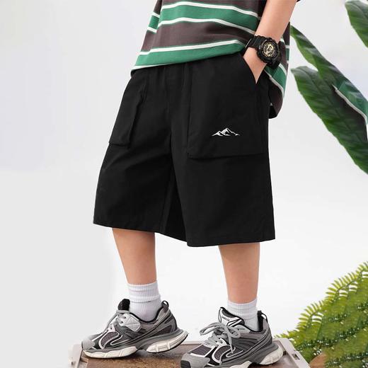 【加入购物车2件59.9元】贝叮熊棉质潮童运动裤短裤 商品图4