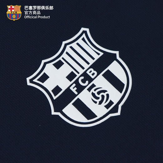 【官方正版】巴塞罗那俱乐部｜巴萨拼色POLO商务休闲短袖透气凉爽 商品图4