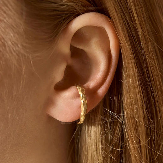 在途4周到｜Agapee-Eulalia-金色 不规则 耳环［法国设计师］ 商品图0
