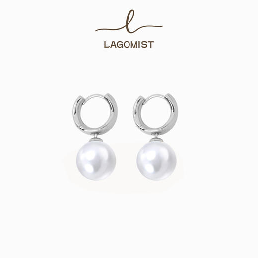 【吴佳怡同款】Lagomist拿铁系列 | 金/银牛奶耳环 商品图1