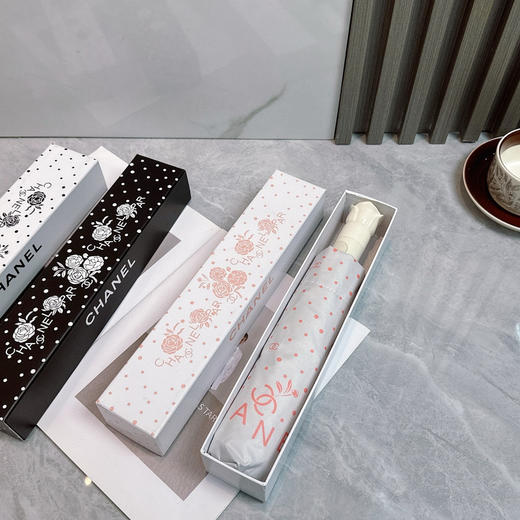 夏季特惠💰230 CHANEL 香奈儿 夏季新款 全自动折叠晴雨伞 商品图1