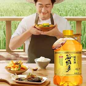 金龙鱼谷维多双一万稻米油4L