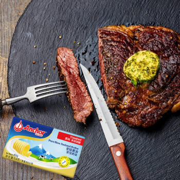 安佳(Anchor)新西兰进口 草饲奶源动物黄油原味无添加盐227g 烘焙原料 商品图6