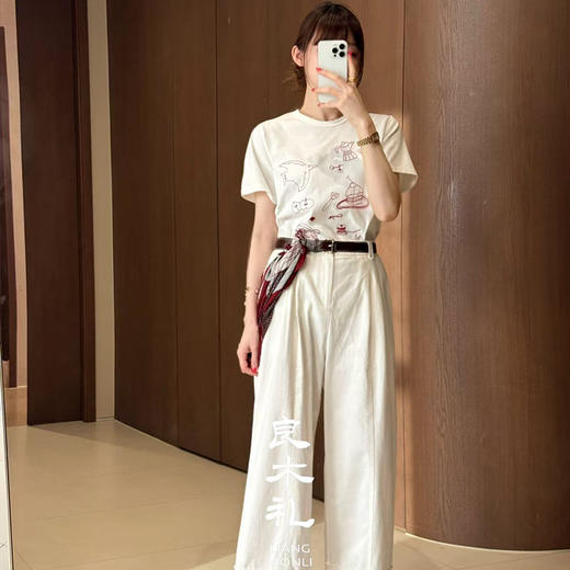 【预售7天】阔腿直筒裤 商品图0