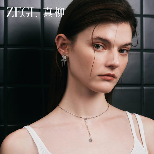 ZEGL真柳雏菊系列花朵耳环女新款爆款小众高级耳钉适合夏天的耳饰 商品图1