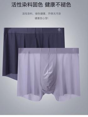 【超值冰丝第二肌肤】SCHIESSER/舒雅铂雅男士内裤随型裁平角裤95/17060T