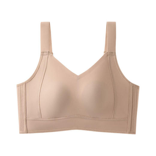 【纸片人2.0】大胸显小兔耳朵杯防下垂收副乳无钢圈文胸 商品图4