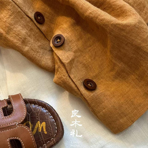 【不退不换】良木礼亚麻背心（84715） 商品图4