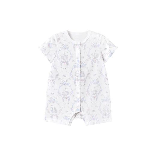 英氏【7A抑菌】婴儿衣服夏季男女宝宝7A抑菌连体衣短袖襟哈幼儿爬服新生儿哈衣新款 商品图4