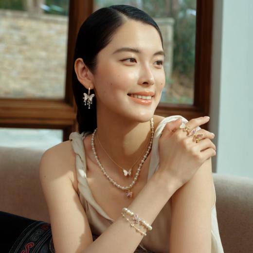 2楼「新品」Fellala/翡拉拉「化蝶」系列珍珠手链原创设计高级感手饰货号925419301吊牌价1199现价1079 商品图3