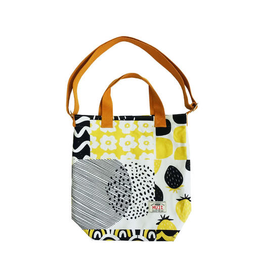 HUJI祤集VertiSling手提斜挎包插画拼布印花 商品图2