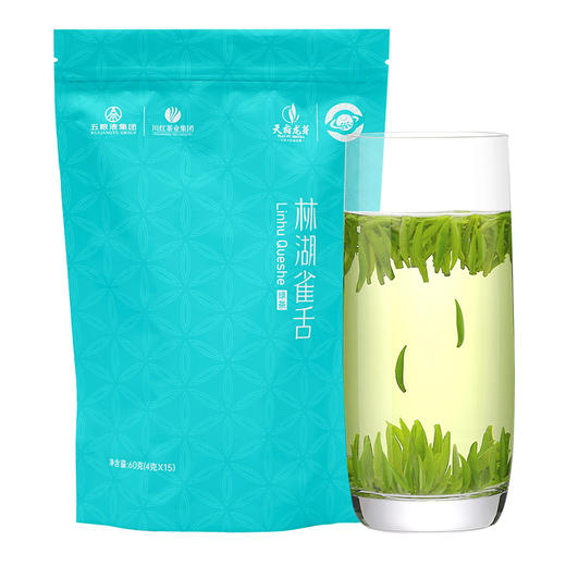 川红茶叶 林湖雀舌自饮60g袋装 特级嫩芽绿茶 商品图0