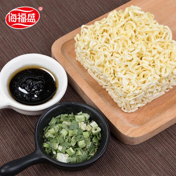 海福盛方便面泡面桶装懒人速食品聚会早餐宵夜葱油拌面原味67g*5包 /粮油调味 /方便食品 /方便面 商品图3