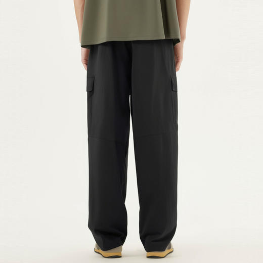 gxg.jeans男装 黑色口袋设计休闲美式工装裤长裤男 25年春热卖 商品图4