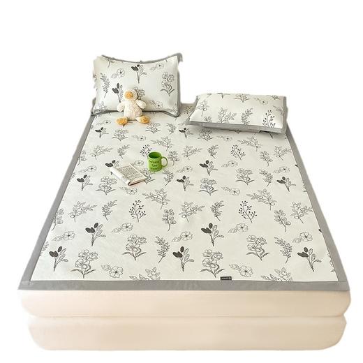 A类母婴级冰藤席冰丝凉席夏天空调三件套夏季家用可水洗折叠草席 商品图4